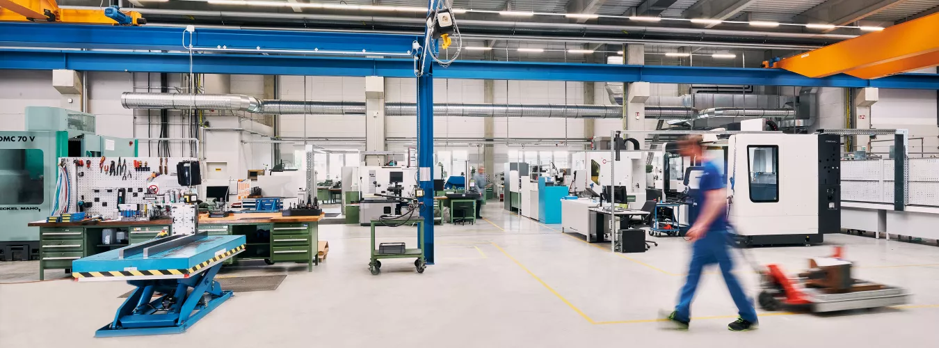 Fertigungsprozess: Maschinenbau
